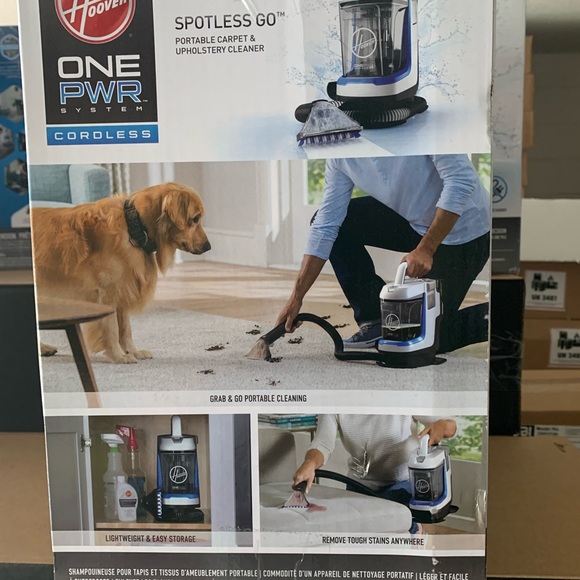 Bundle of 2 HOOVER ONE POWER  1 CORDLESS BLADE VACUUM AND1  SPOTLESS GO GLEANER - Picture 16 of 16